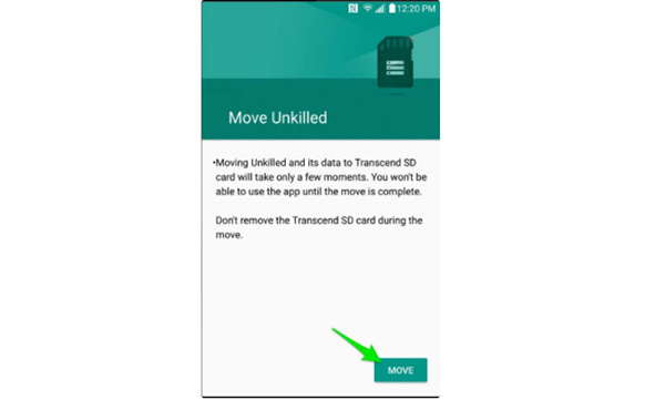 Cách tải ứng dụng vào thẻ nhớ bằng trình quản lý ứng dụng trên Android (2)