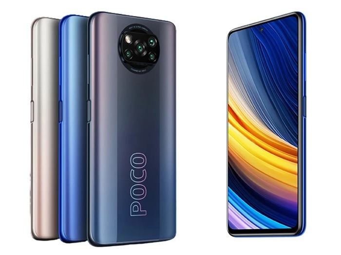 POCO X3 Pro có 3 tùy chọn về màu sắc