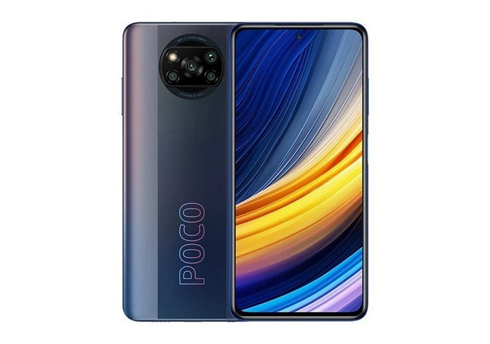 POCO X3 Pro phiên bản màu xanh (Ảnh minh họa)