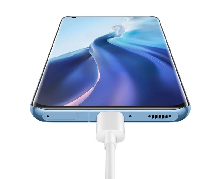 Máy được trang bị công nghệ sạc nhanh 55W