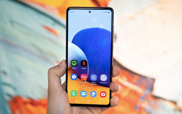 A72 được trang bị màn hình 90Hz