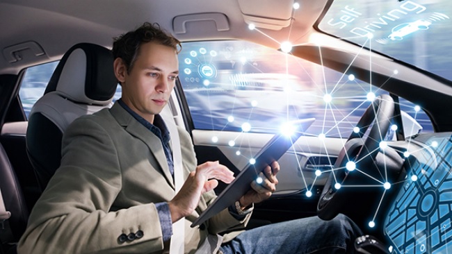 5G được ứng dụng cho lái xe tự động