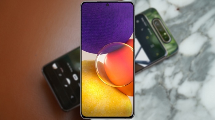 Ảnh render Galaxy A82