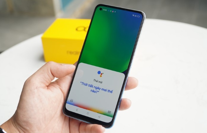 Màn hình Realme 8 cho chất lượng hiển thị tuyệt vời