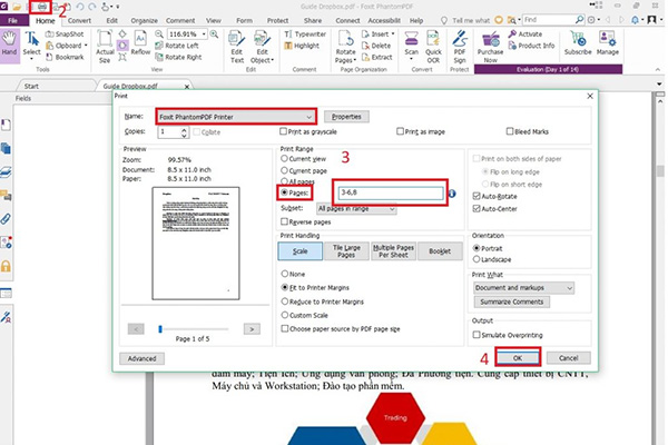 Cắt file PDF bằng Foxit Reader (1)