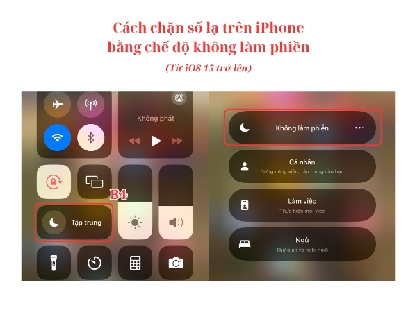 chặn số lạ trên iphone