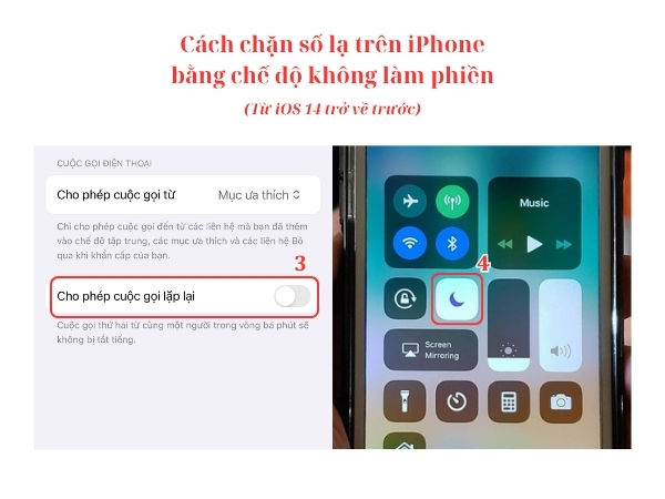 chặn số lạ trên iphone