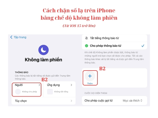 chặn số lạ trên iphone