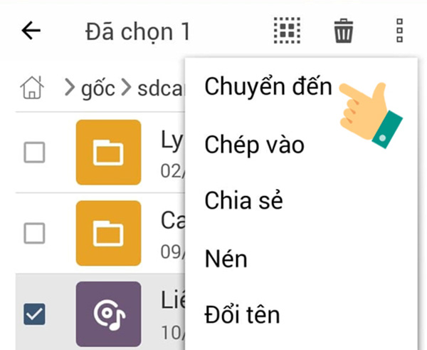 Chuyển nhạc từ ứng dụng Zing Mp3 sang thẻ nhớ SD trên Android (2)