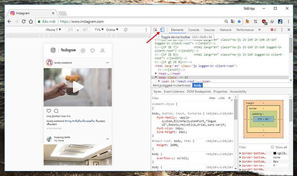 Các bước chi tiết cách đăng ảnh trên Instagram bằng máy tính (1)