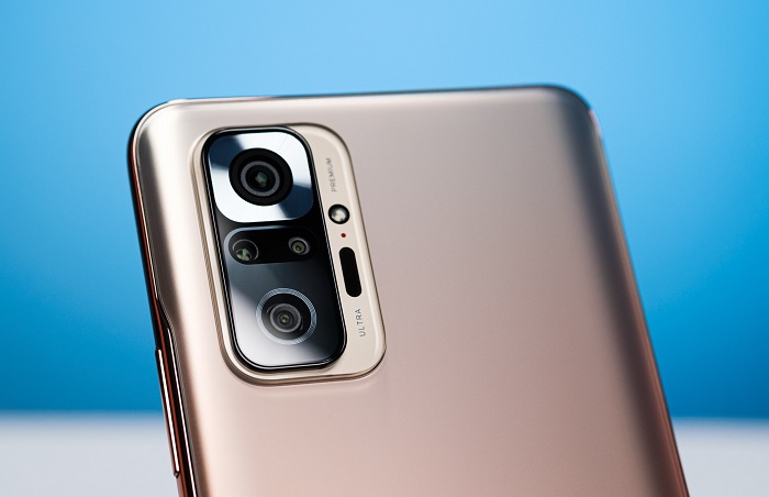 Cận cảnh cụm camera sau của Redmi Note 10 Pro Mi Fan Festival