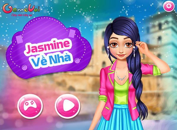 Arabian Princess Visiting Home