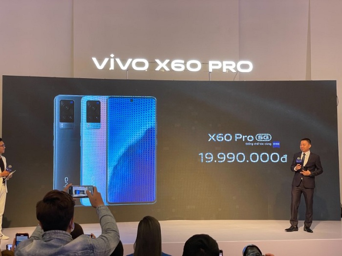 Vivo công bố giá bán X60 Pro tại Việt Nam