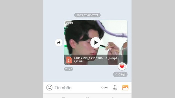 Video đã được gửi đi thành công. 