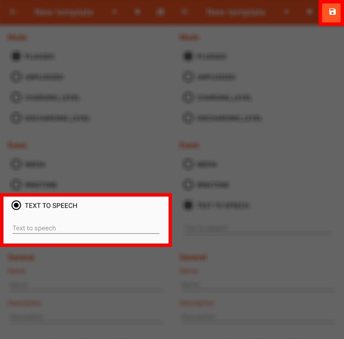 Ghi lại câu thông báo khi cắm sạc