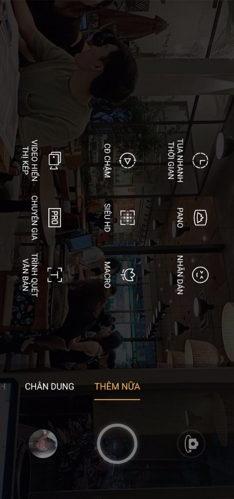 Các tính năng khác được giấu trong mục thêm