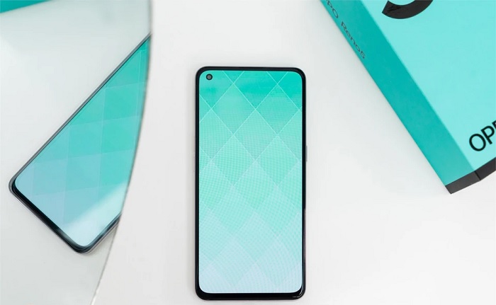 Màn hình Reno5 có tần số quét 90Hz