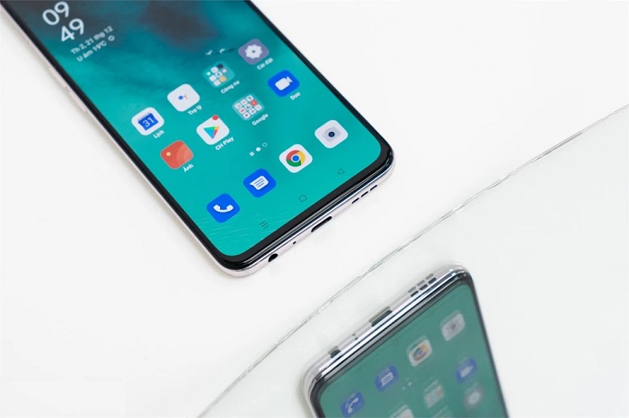 Reno5 chạy trên giao diện ColorOS