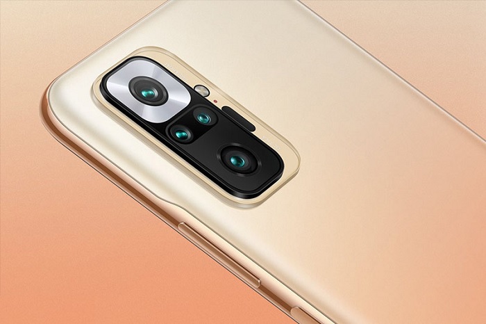 Cận cảnh camera sau của Redmi Note 10 Pro
