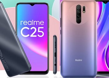 Nên mua Realme C25 hay Redmi 9 Prime