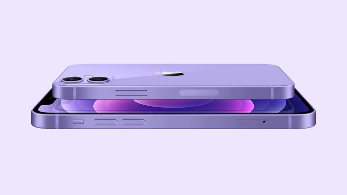 iPhone 12 và iPhone 12 mini màu tím
