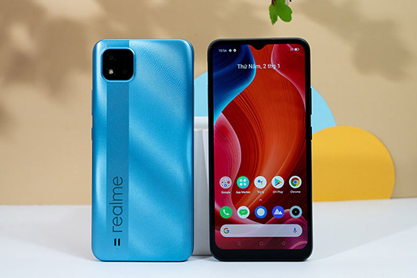 Điện thoại Realme giá 3 triệu Realme C20
