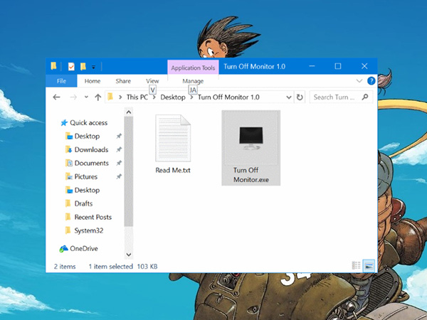 Phần mềm Turn Off Monitor hỗ trợ tắt màn hình