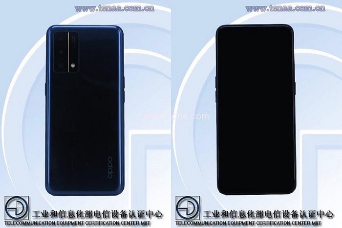 Ảnh rò rỉ OPPO Reno6 với mặt sau đi kèm cụm camera khá lạ