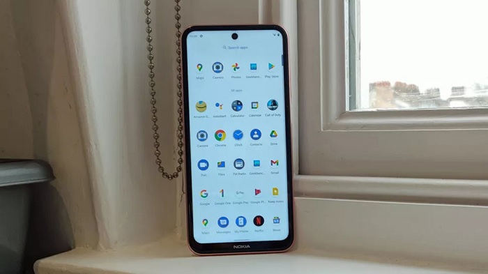 Mặt trước của Nokia X20