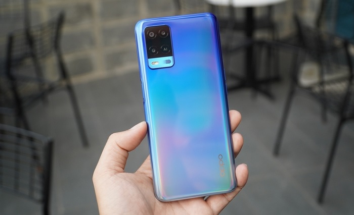 Mặt sau của OPPO A54