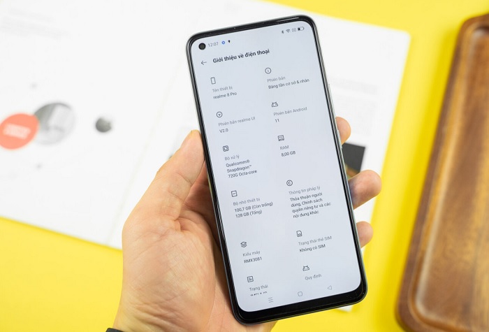 Realme 8 Pro được trang bị cấu hình mạnh mẽ