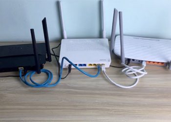 Không nên đặt nhiều router gần nhau.