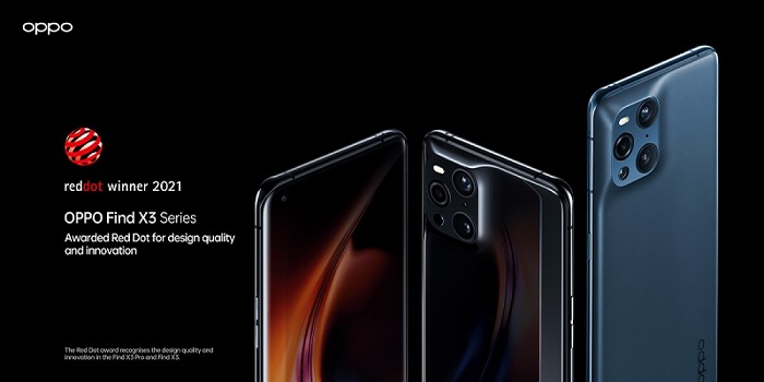 OPPO Find X3 Pro 5G đạt giải thưởng thiết kế danh giá