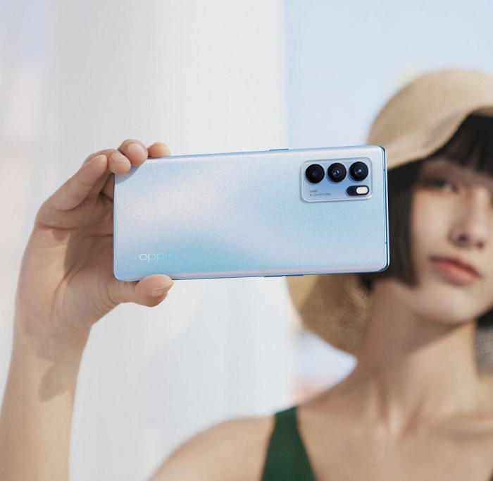 Camera sau trên OPPO Reno6 Pro