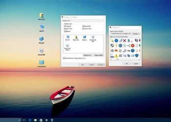 Cách thu nhỏ icon trên màn hình máy tính