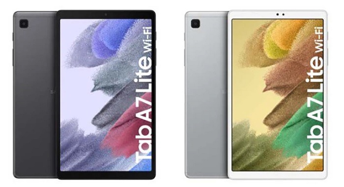 Hai tùy chọn màu sắc của Galaxy Tab A7 Lite
