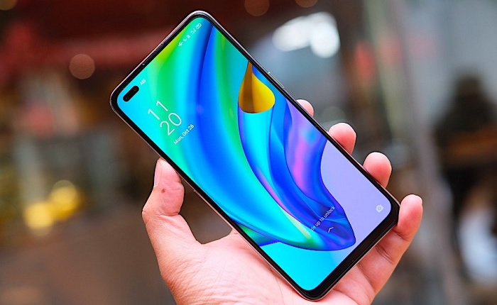 OPPO A93 hiển thị rất tốt ngoài trời