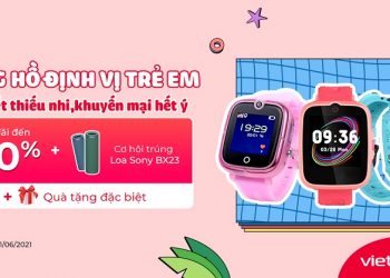 Ưu đãi đến 40% tại Viettel Store khi mua đồng hồ định vị trẻ em