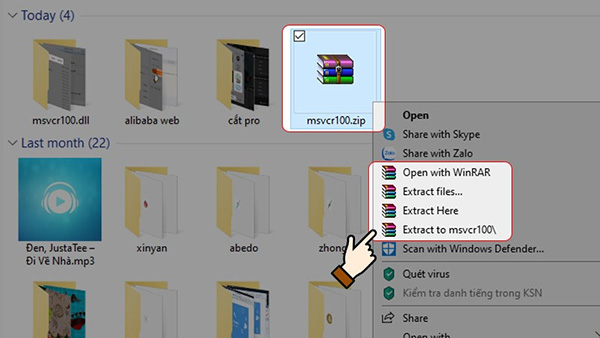 Cách 2: Bổ sung msvcr100.dll mới nhất thủ công (2)