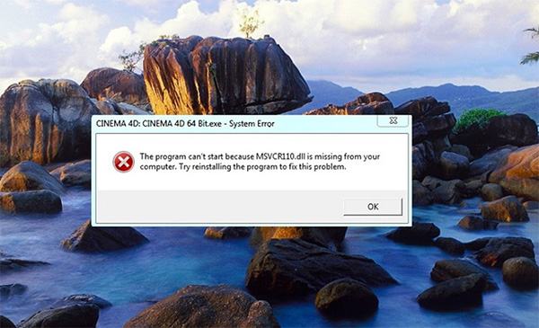 Lỗi MSVCR100.dll is missing là gì?