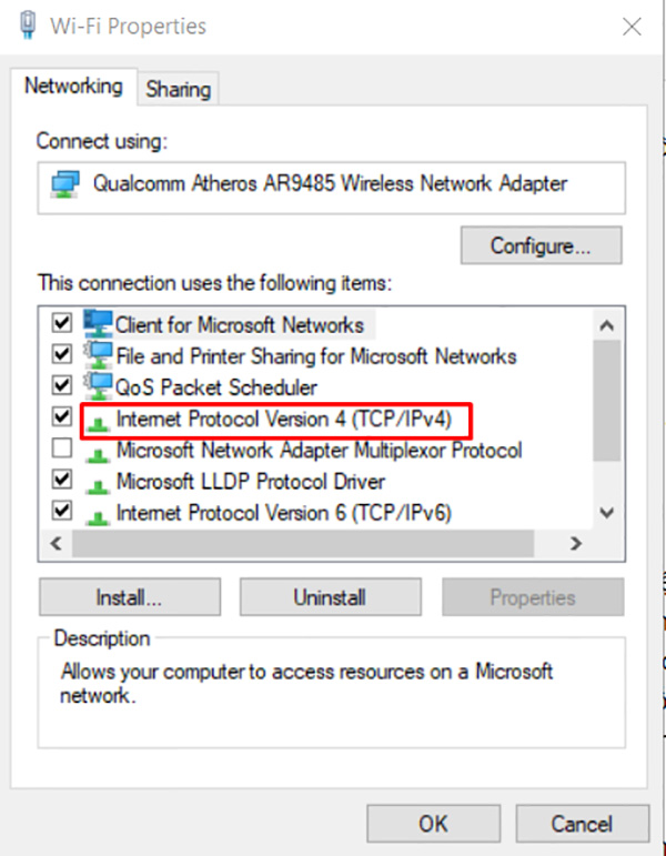 Cách 1: Khắc phục vấn đề trên thiết bị phát Wifi (1)