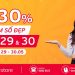 Giảm 30% SIM số đẹp đuôi 29 & 30