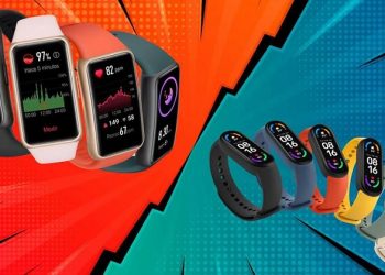 So sánh Xiaomi Mi Band 6 và Huawei Band 6
