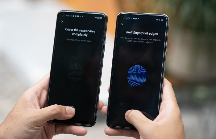 Chúng còn được tích hợp cảm biến vân tay quang học dưới màn hình, cho tốc độ mở khóa nhanh chóng, chính xác hơn