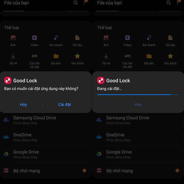 Cài đặt ứng dụng Good Lock
