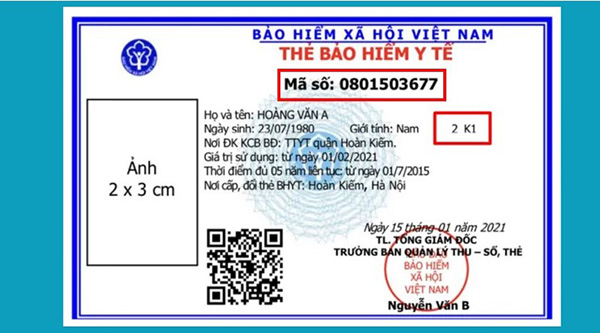 Thẻ BHYT mới