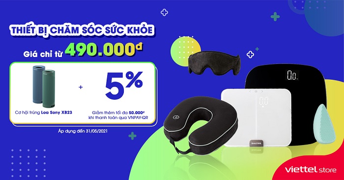 Viettel Store chính thức mở bán thiết bị chăm sóc sức khỏe chính hãng 