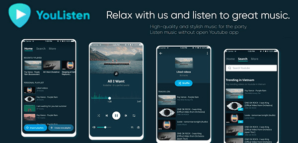 YouListen – Play YouTube Music