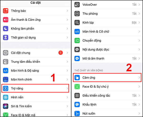 Cách bật nút Home ảo trên iPhone (1)