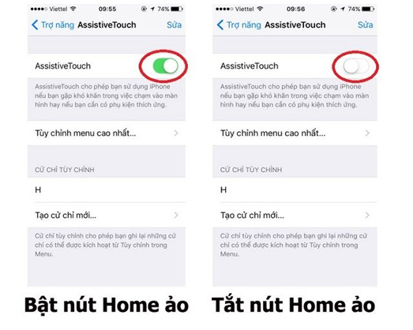 Cách bật nút Home ảo trên iPhone (5)